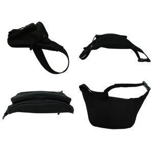 Balenciaga Body Logo Pack Bag Belt Crossbody Explorer Waist Black